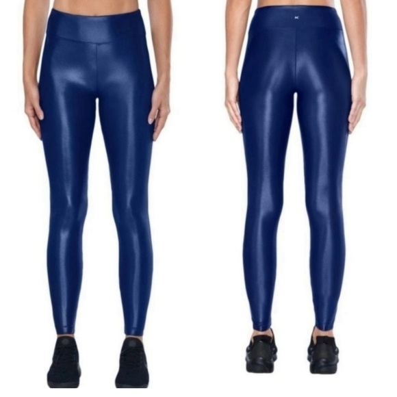 KORAL Lustrous Navy Blue Leggings M L - Picture 4 of 7